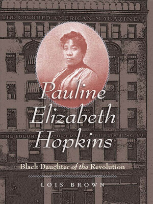 cover image of Pauline Elizabeth Hopkins